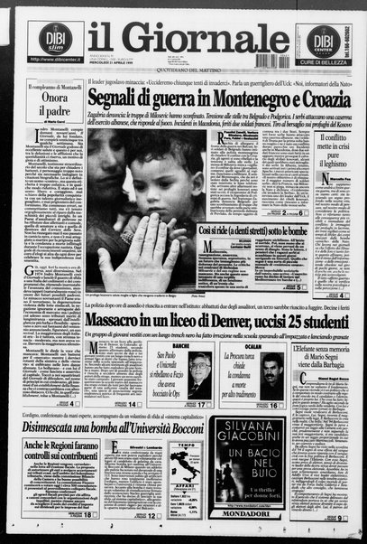 Il giornale : quotidiano del mattino